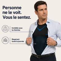 ConfortBody | Le débardeur qui garde votre chemise impeccable